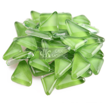 Grass Green Mosaic Chips for Garden Mosaic